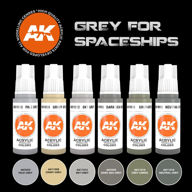 Grey for spaceships AK11614