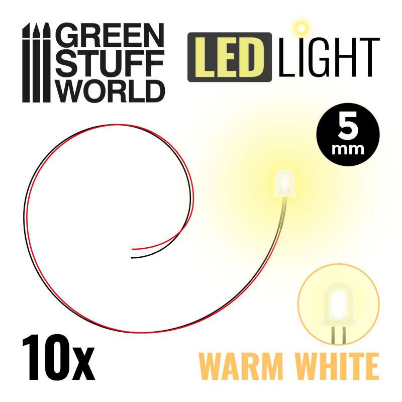5mm Leds Warm White