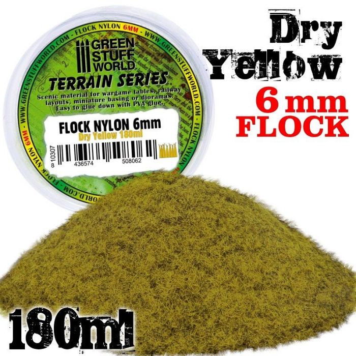 6MM Dry yellow