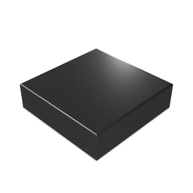 Block Plinth 10cm black Squared