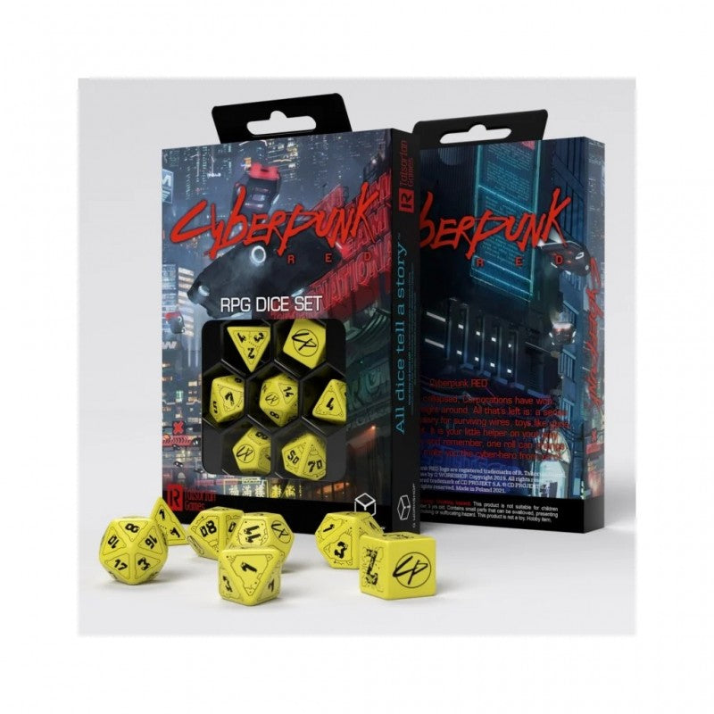 Rpg Dice set Jaune