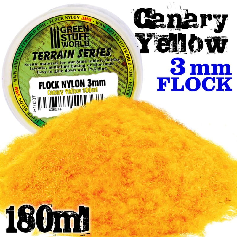 3MM canary yellow