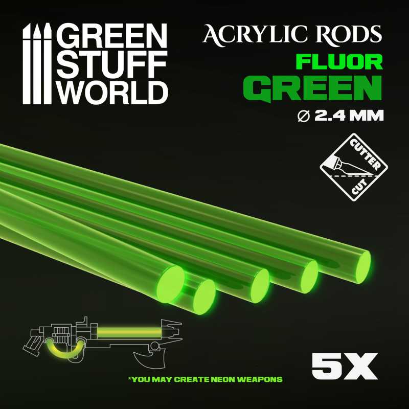 Fluor Rods Green 1.6/2.4mm