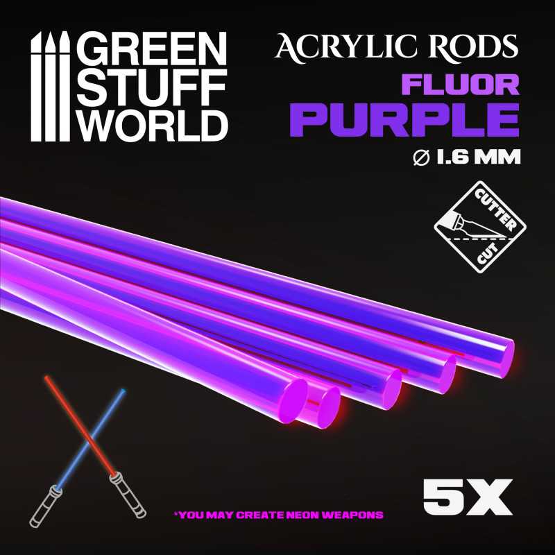 Fluor Rods Purple 1.6mm