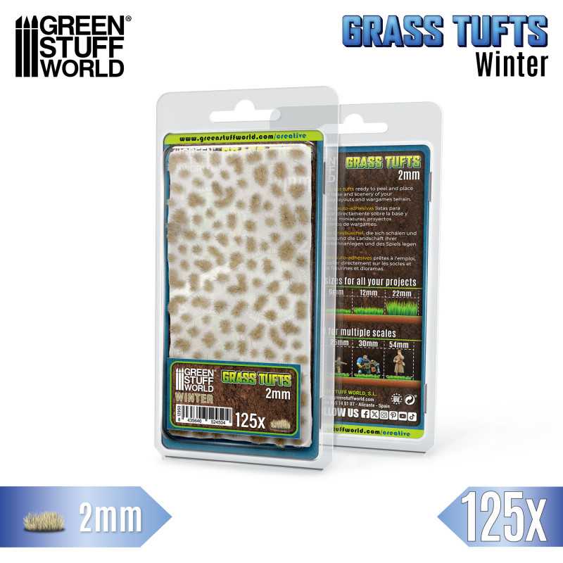 Grass Tufts Winter 2mm