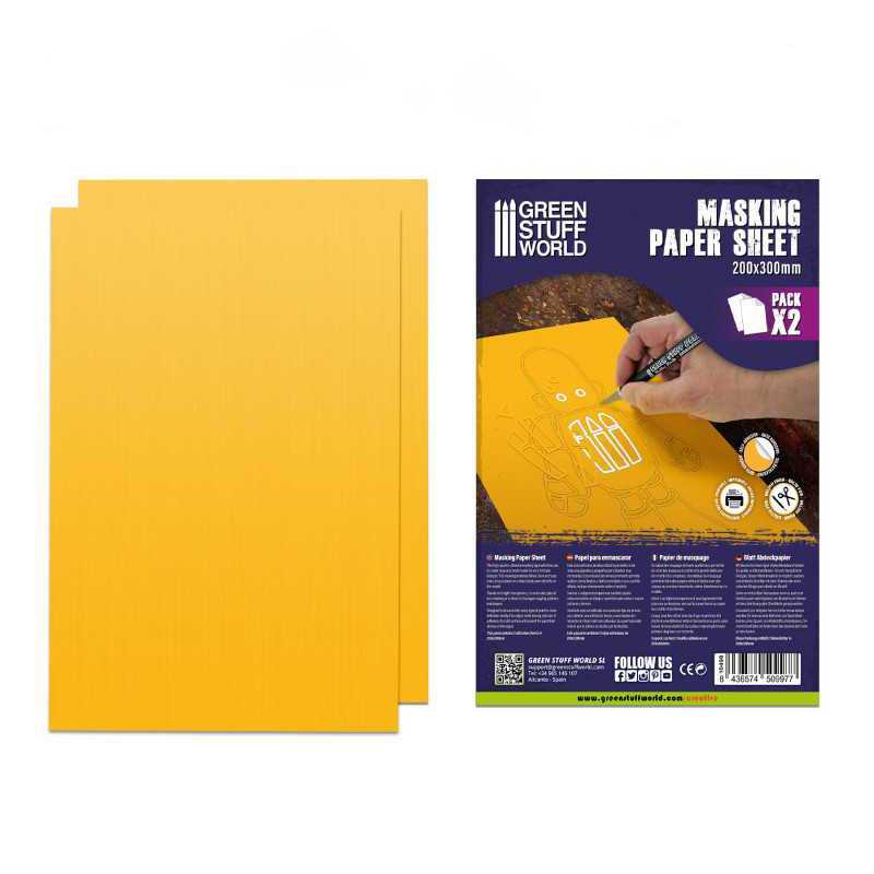 Masking Paper sheet 200x300mm x2