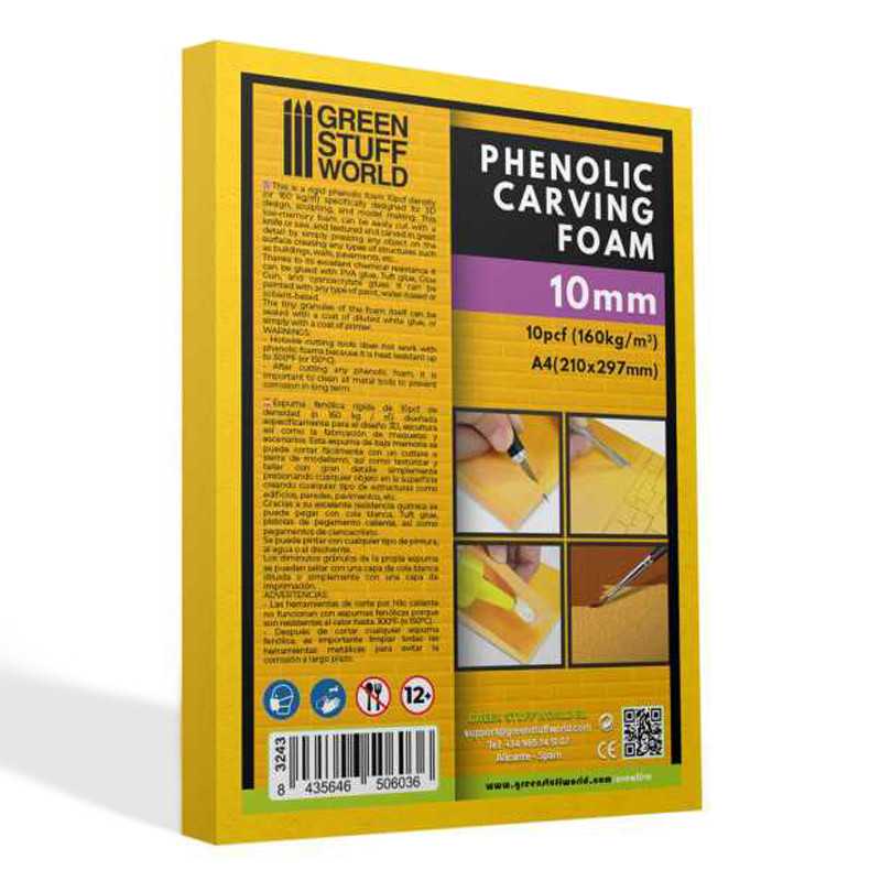 Phenolic Carving Foam 4/6/10mm