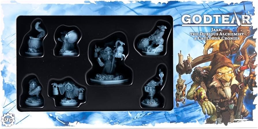 Jaak The Dubious Alchemist & Cauldron Cronies - God Tear