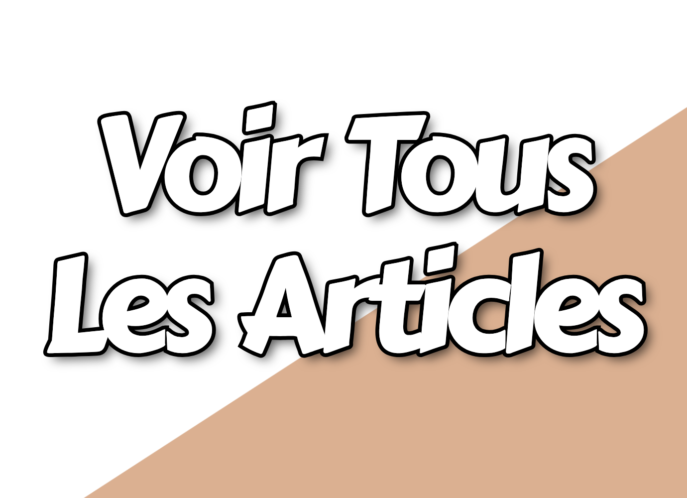 Tous Les Articles