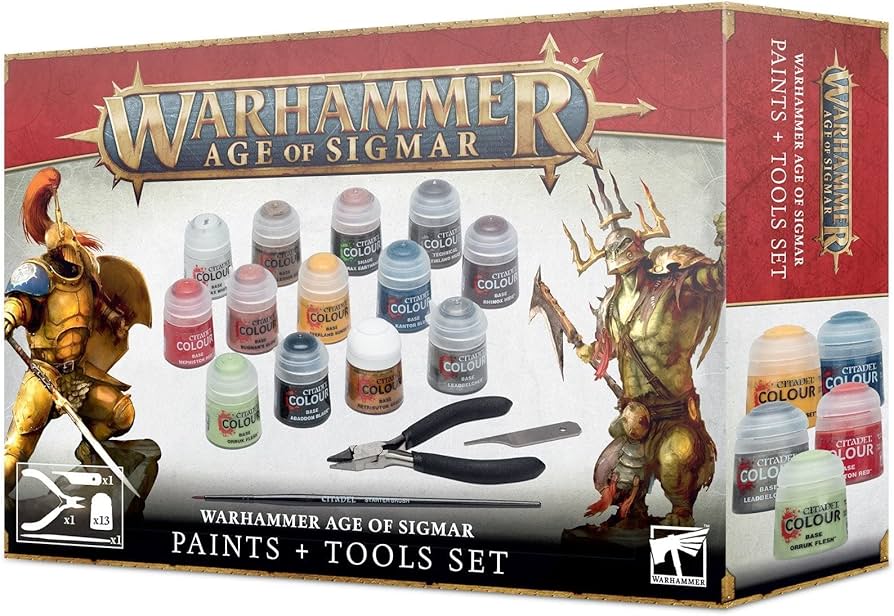 Paints + Tools Set