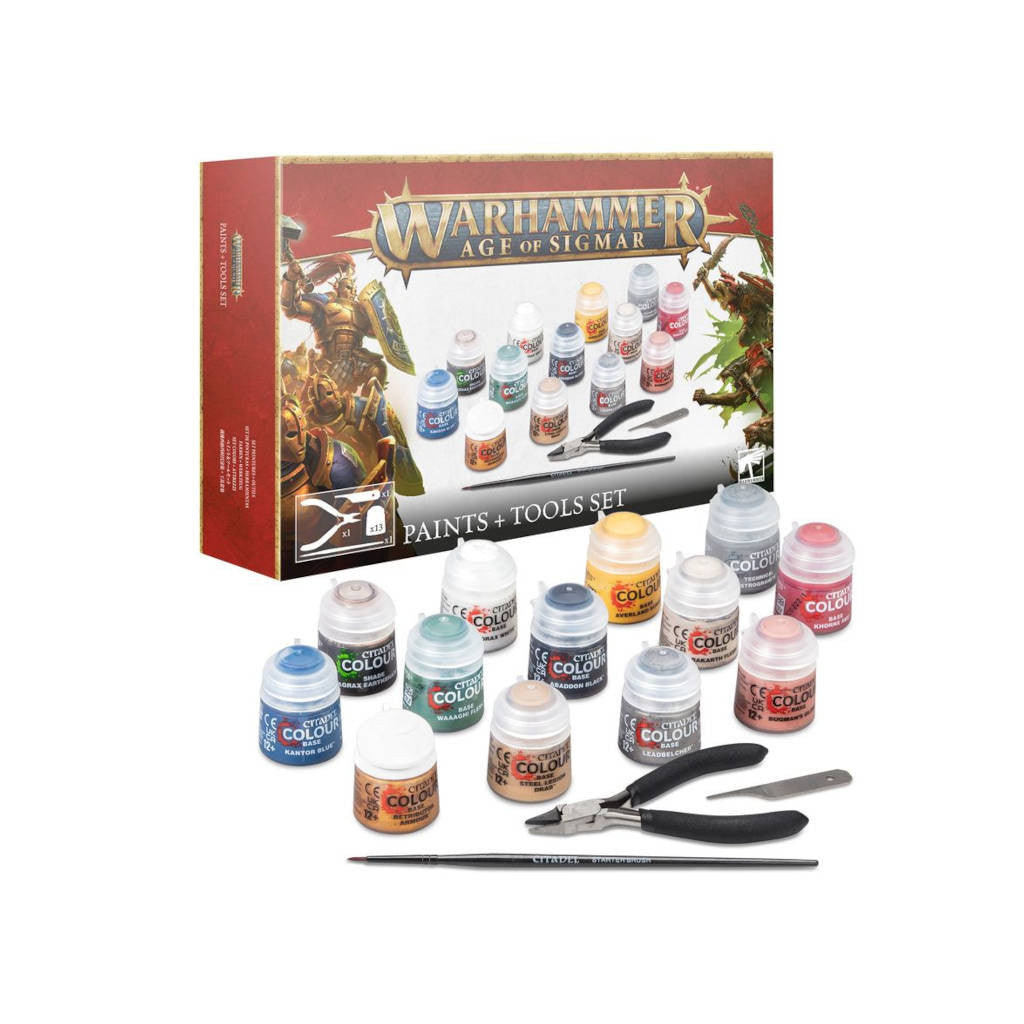 Paints + Tools Set