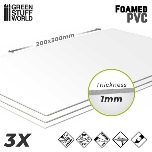 Foamed PVC 1/5mm