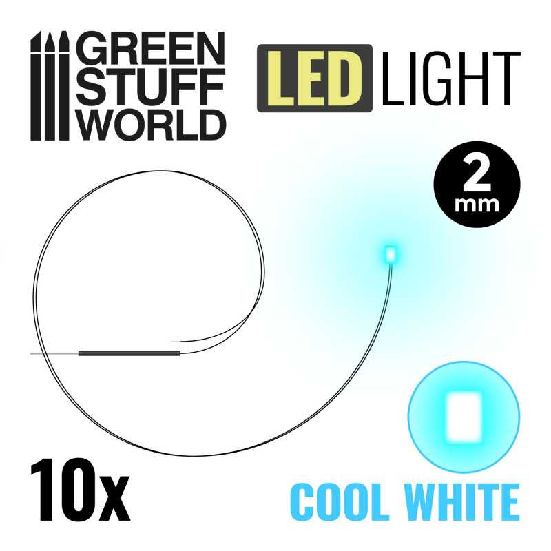2mm Leds Cool White