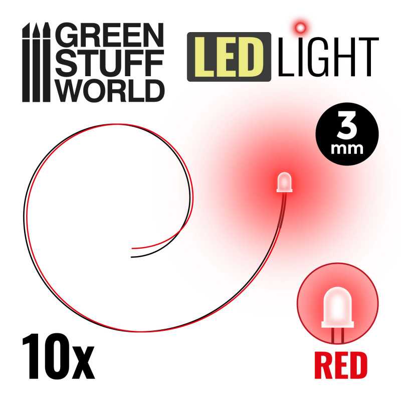 3mm Leds Red