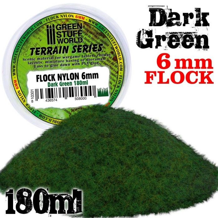 6MM Dark green