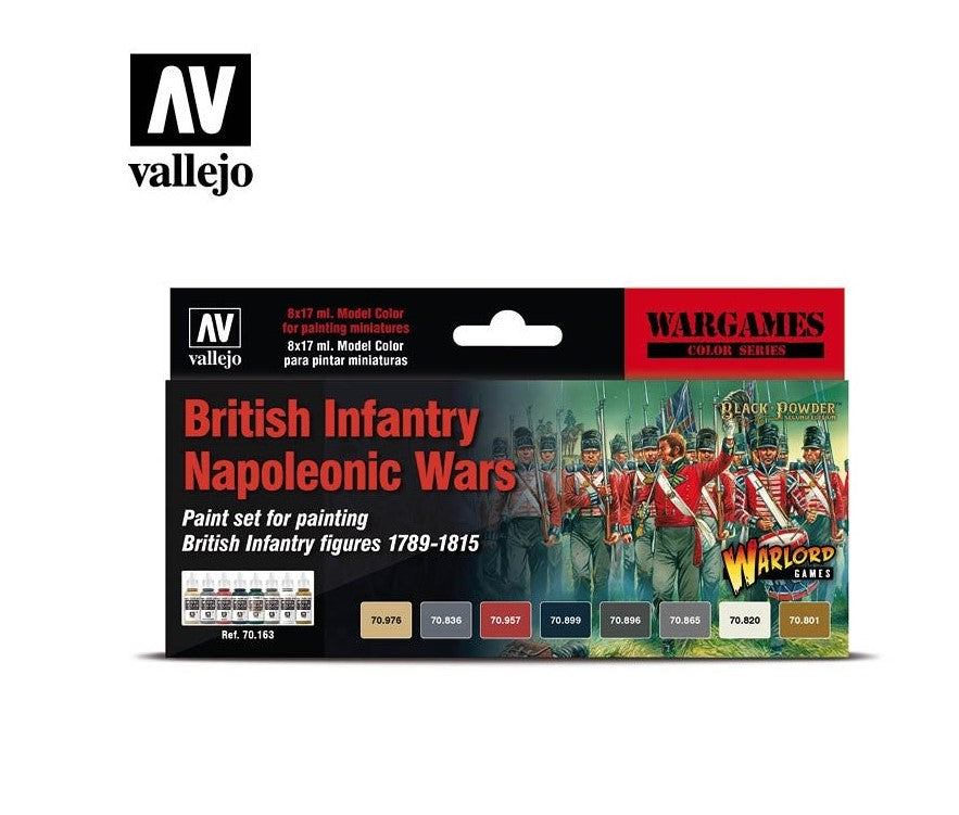 British Infantry Napoleonic Wars Wargame Color Series