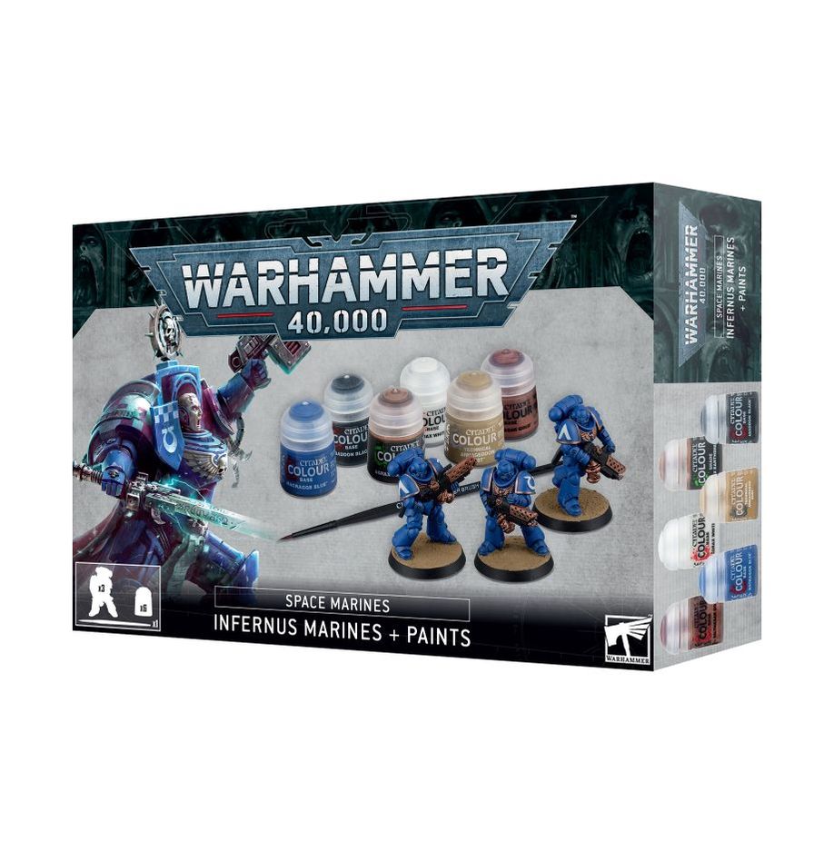 Space marines Infernus Marines+ Paints