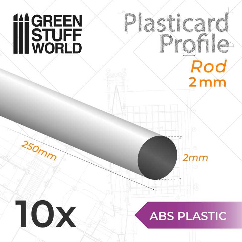 ABS Rod 0,5/2/2,5/4mm
