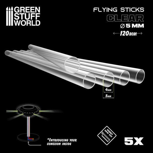 Acrylic Clear Tubes 5mm