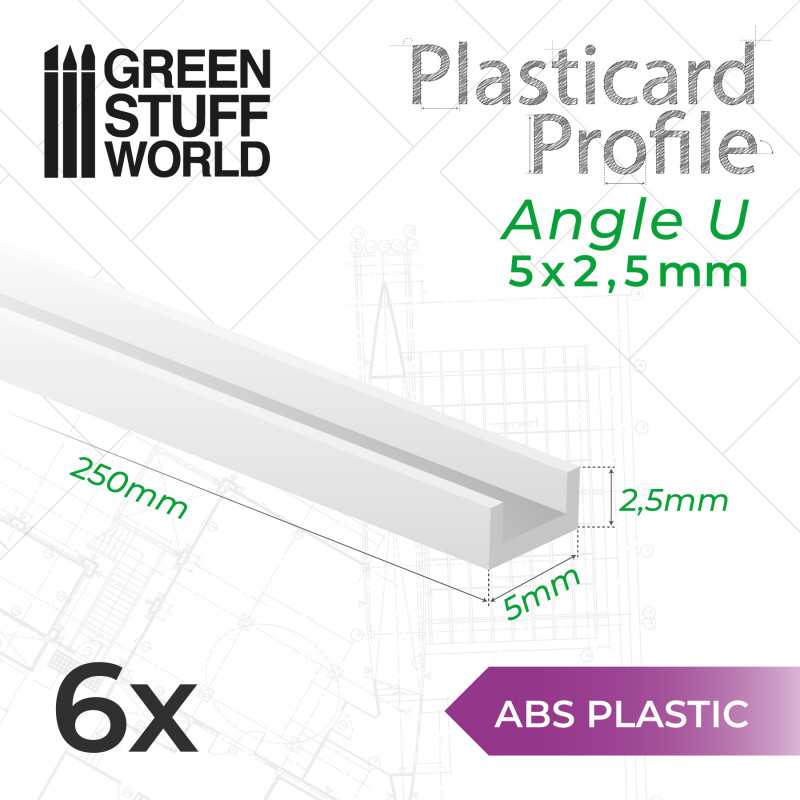 Angle U Profile 4 Tailles