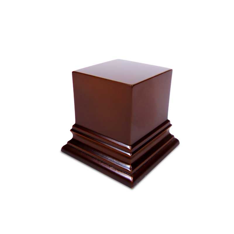 Block Plinth 6x6cm Hazelnut