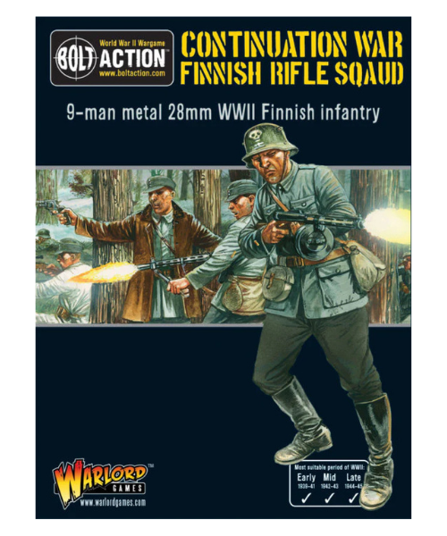 Continuation War Finnish Rifle Squad - Bolt Action