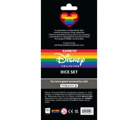 Dice set Raimbow