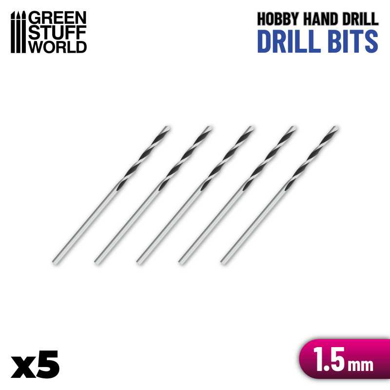 Drill Bits 1,5mm x5
