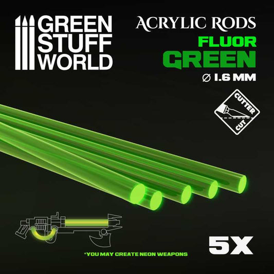 Fluor Rods Green 1.6/2.4mm