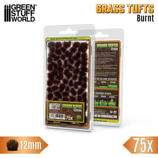 Grass Tufts Burnt 12mm