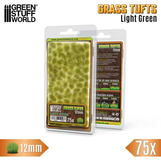 Grass Tufts Light Green 12mm