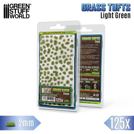 Grass Tufts Light Green 2mm
