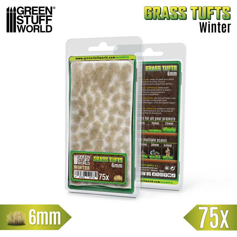 Grass Tufts Winter 6mm