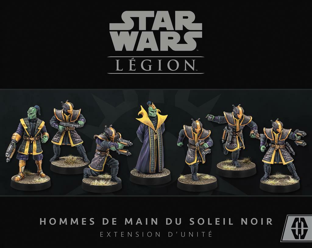 Hommes de main du soleil noir extension d’unité Star Wars Legion