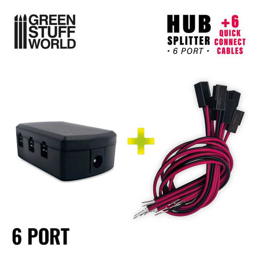 Hub Splitter 6 port