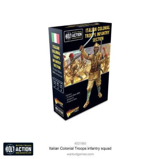 Italian Colonial Troops Infantry Section