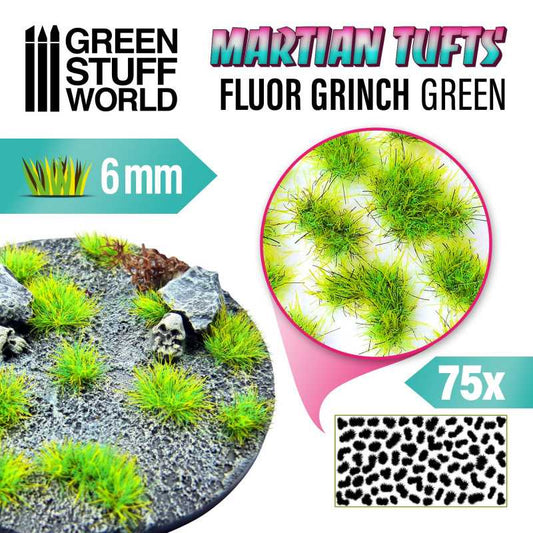 Martian Tufts Fluor Grinch Green x75