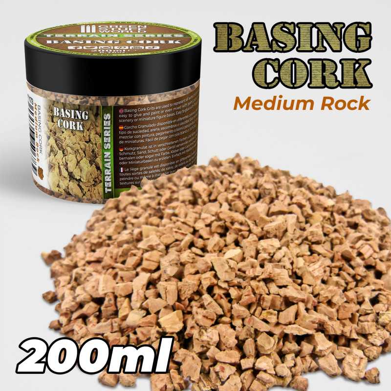 Basing Cork Medium Rock