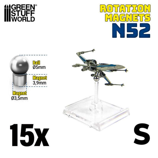 N52 Rotation Magnets S/L/XL