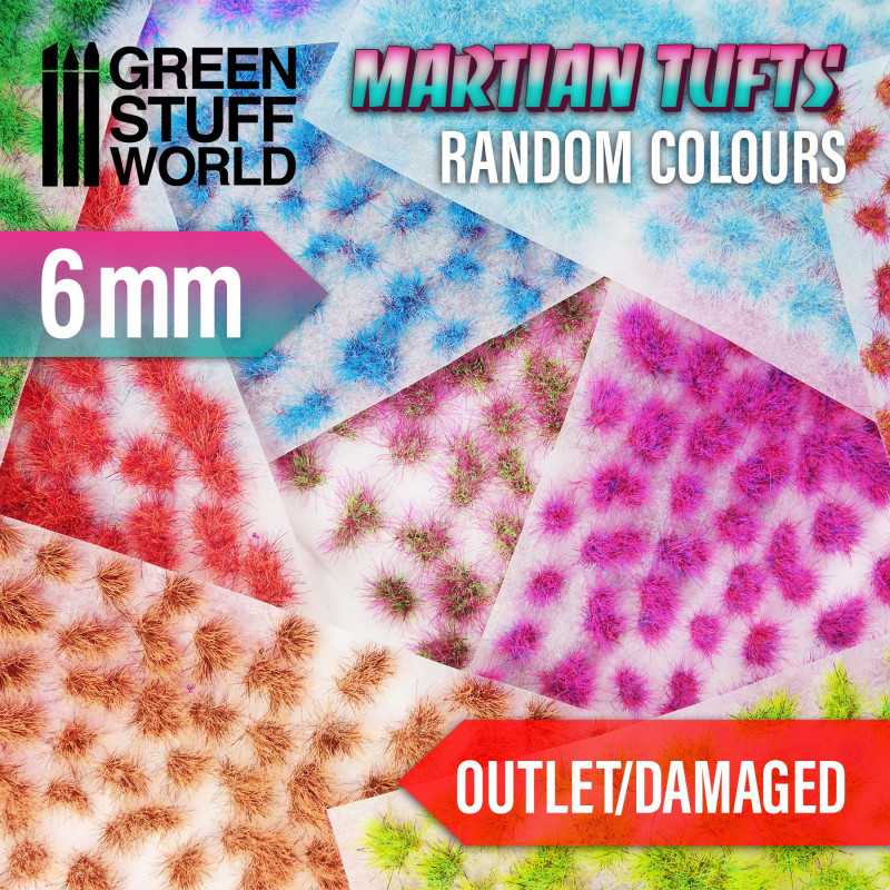 Outlet Damaged Martian Tufts Random Colours