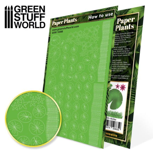 Paper Plants Ninfea