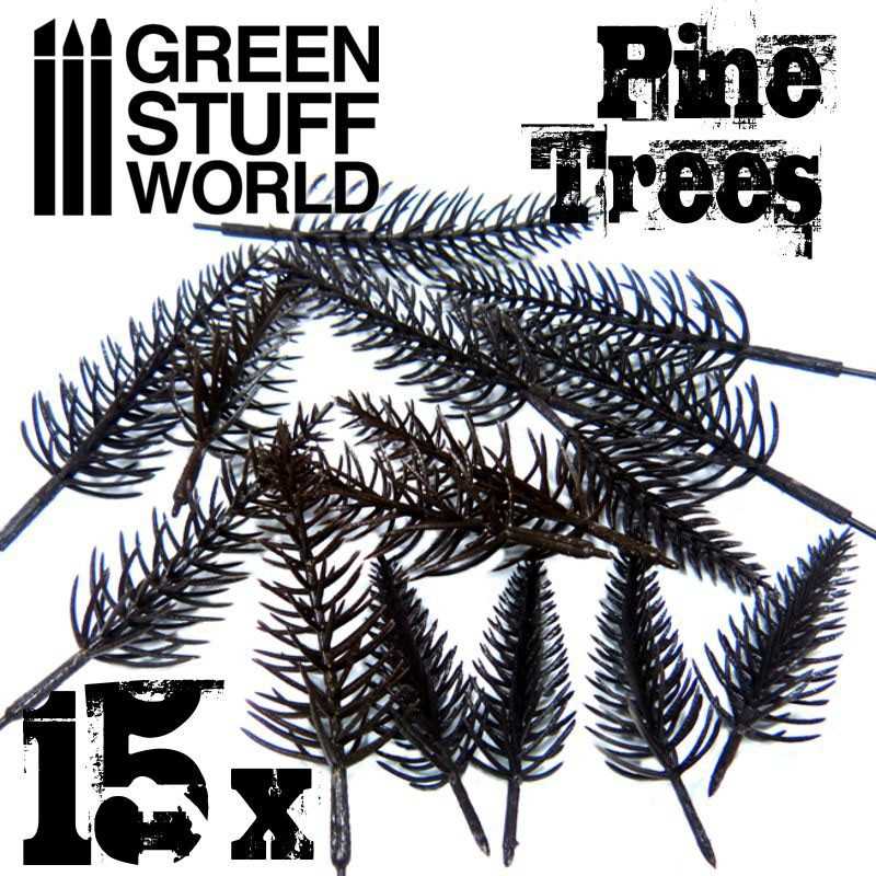 Pine Tree trunks x15