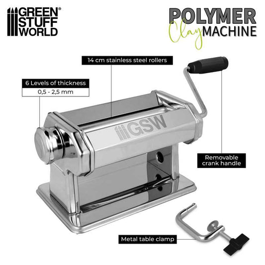 Polymer clay machine