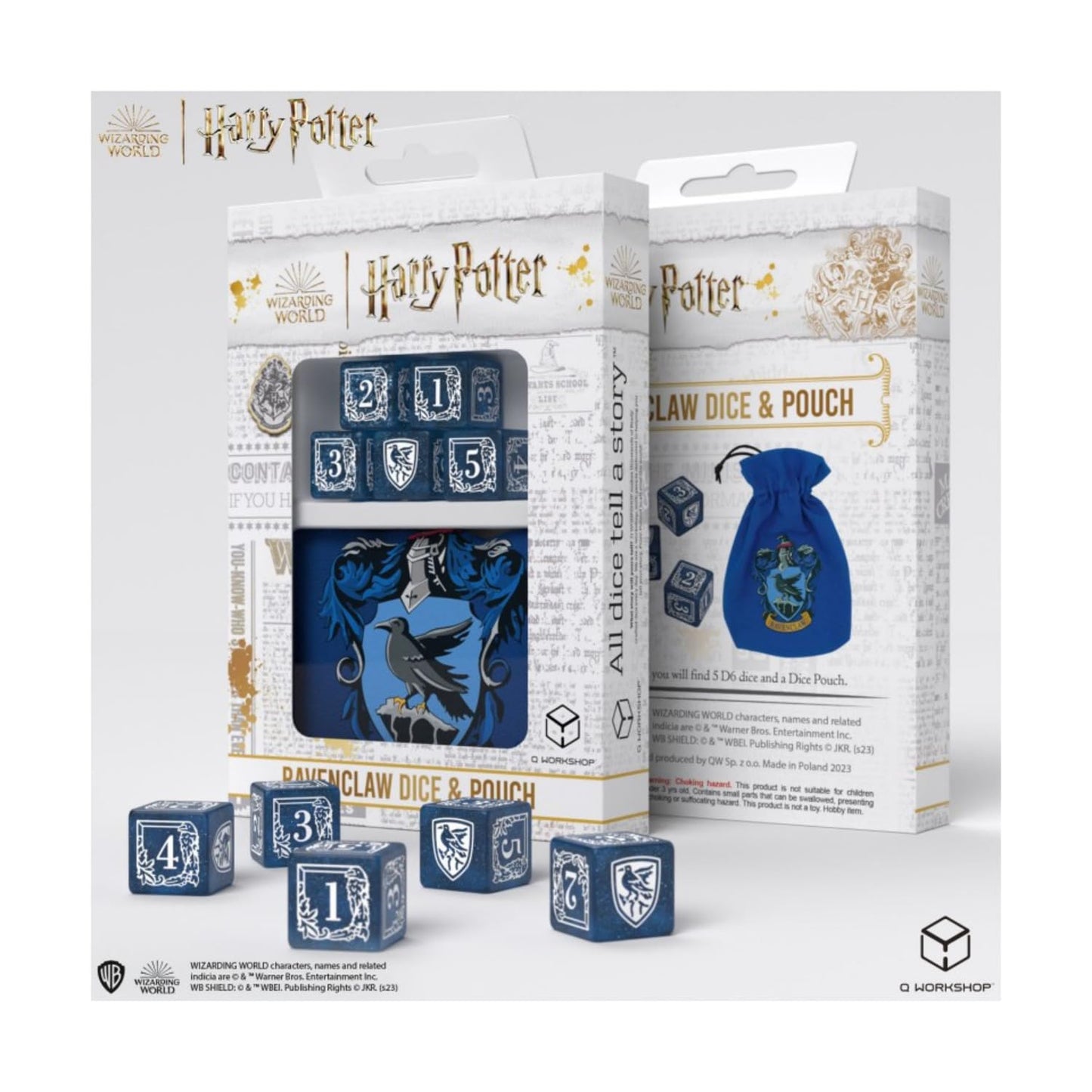 Ravenclaw Dice & Pouch