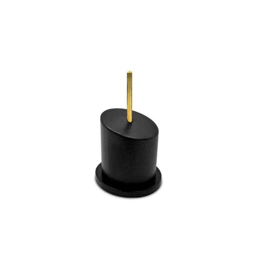 Round Bust Plinth Mini Black 30mm