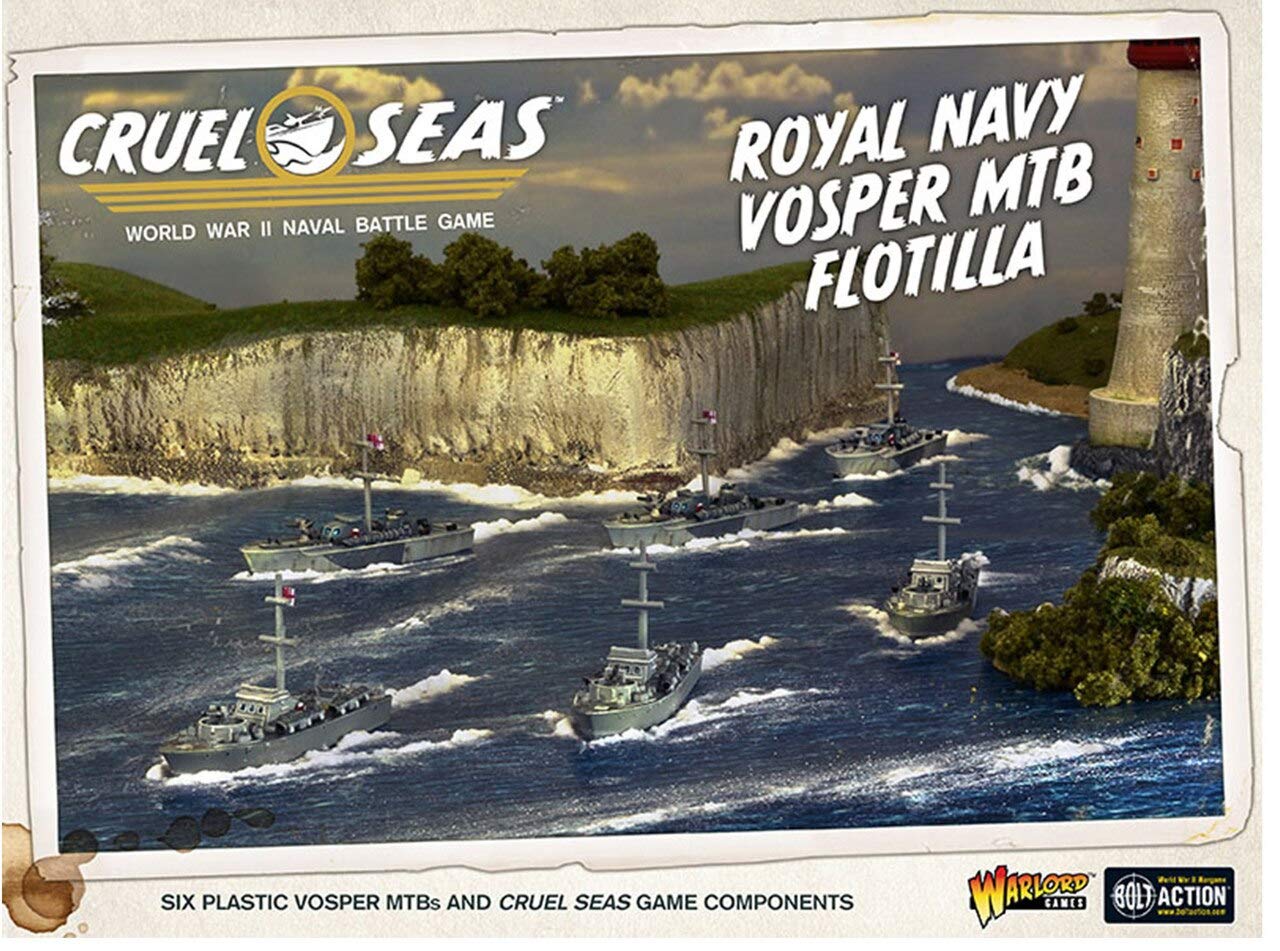 Royal Navy Vosper MTB Flotilla - Cruel Seas