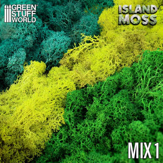 Scenery moss mix 1 – Green Mix
