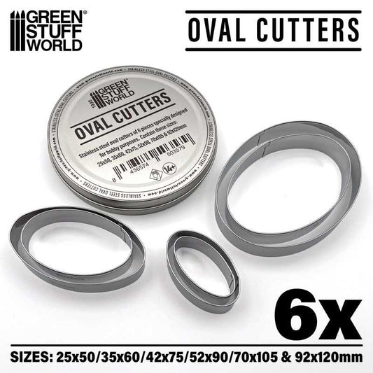Stainless Steel Oval Cutters