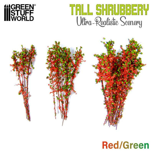 Tall Shrubbery Red Green