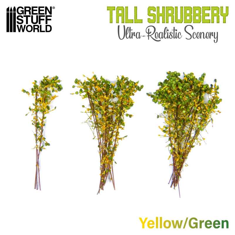 Tall Shrubbery Yellow Green
